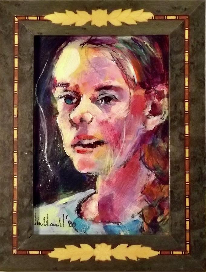 Greta Painting by Les Leffingwell