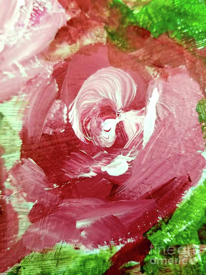 Gretas Rose Painting