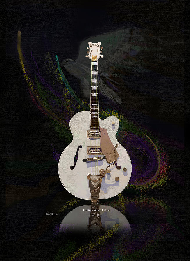 Gretsch White Falcon Painting