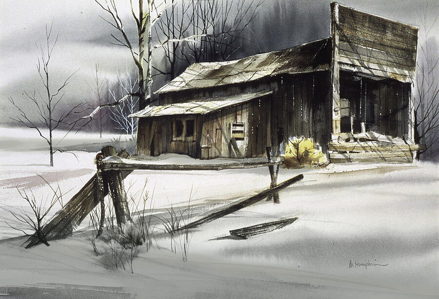 Grey Ghost Painting by Michael Humphries Grey Ghost Painting by Michael Humphries