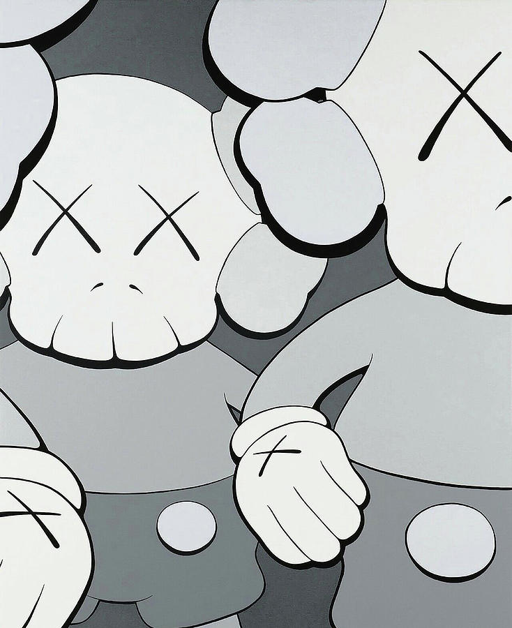 Grey Kaws Photograph by Jocelyn Kihn - Fine Art America