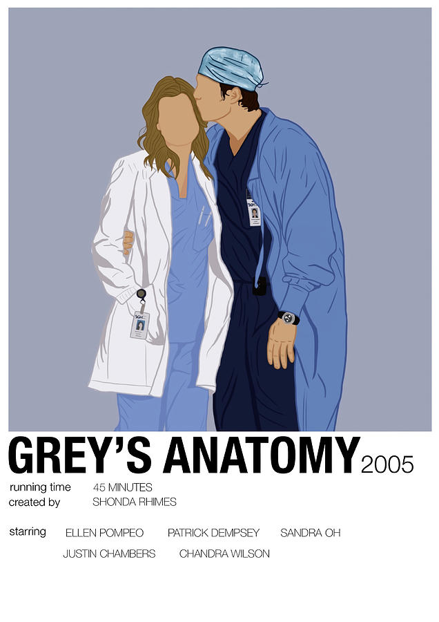 Greys Anatomy poster quote Painting by Reynolds Mia | Fine Art America