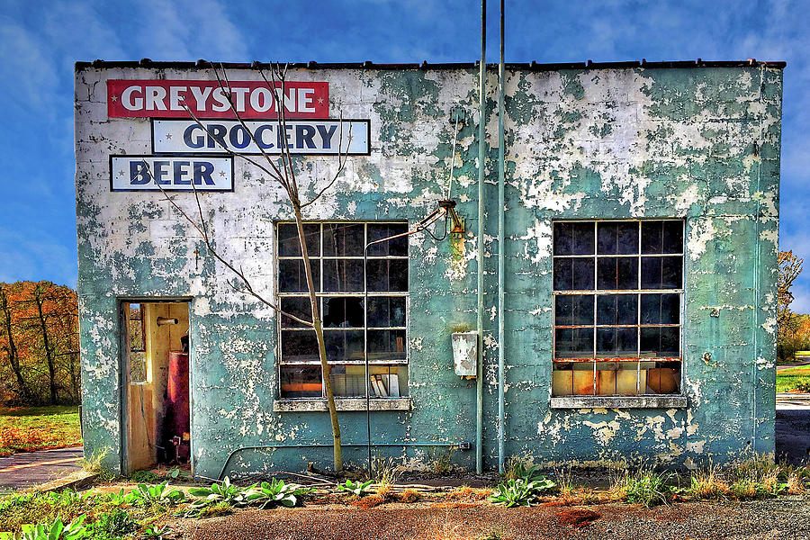 Greystone Grocery Photograph by Anthony M Davis