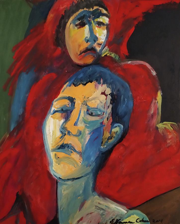 Grief and Sadness Painting by Esther Newman-Cohen
