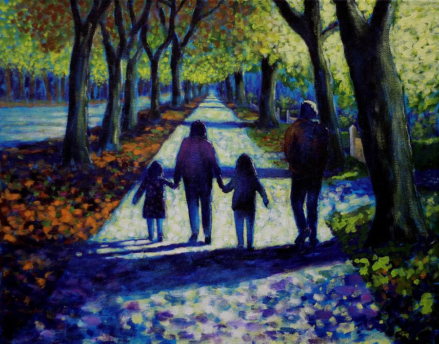 Griffith Avenue Walk  Painting by John  Nolan
