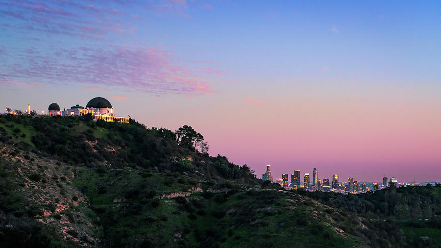 Griffith Observatory and LA Skyline Photograph by Lindsay Thomson