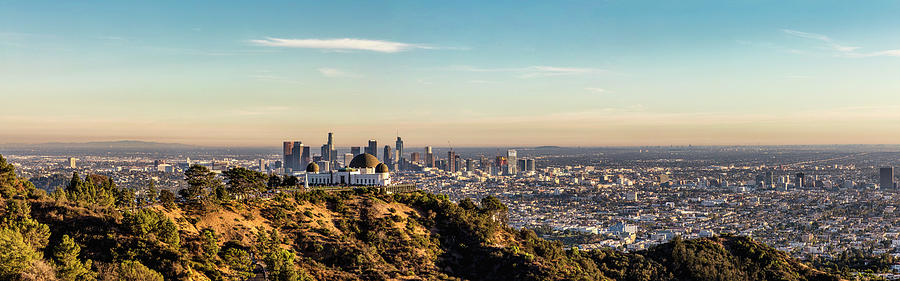 Griffith Observatory - Panorama Photograph by Gene Parks