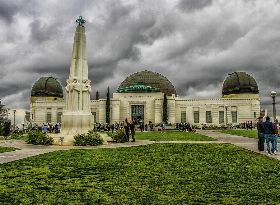 Griffith Observatory Daytime Photograph by Robert Hebert