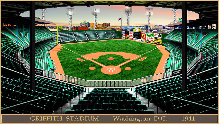 Griffith Stadium 1941 Digital Art by Gary Grigsby - Fine Art America