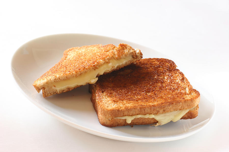 Grilled Cheese Sandwich Photograph by Fullerene