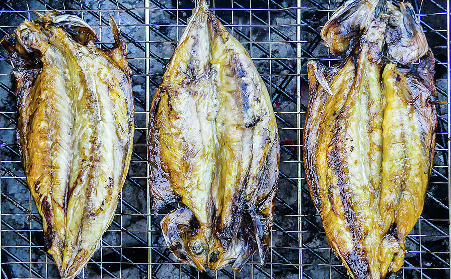 Grilled Fish Photograph by Hyuntae Kim