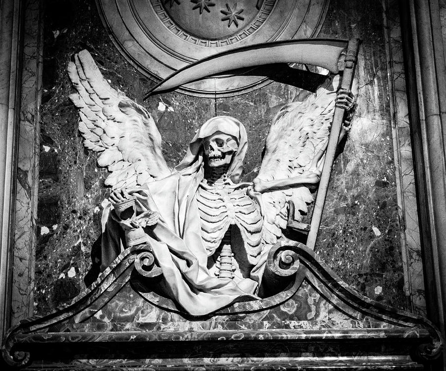 Grim Reaper in Rome 2 Photograph by Dan Westfall - Fine Art America