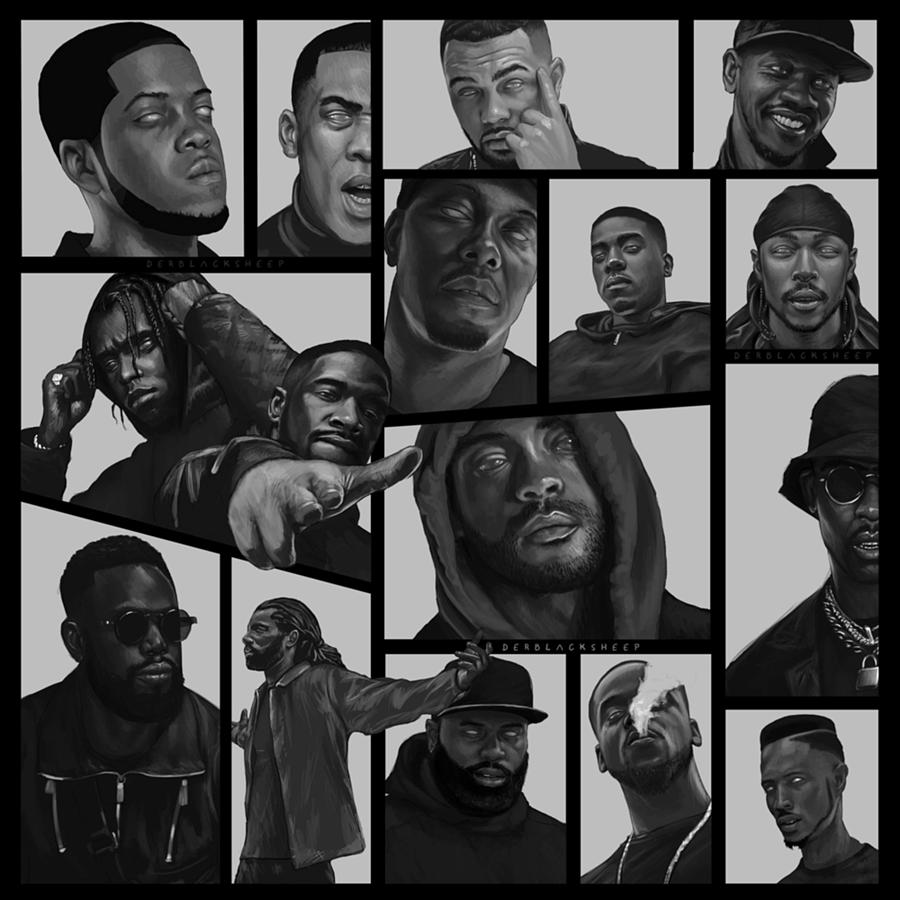 Grime hall of fame artwork Poster Digital Art by Kailani Smith