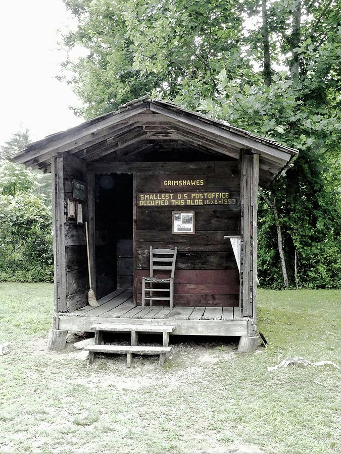 Grimshawes Smallest Post Office Photograph by Sharon Williams Eng
