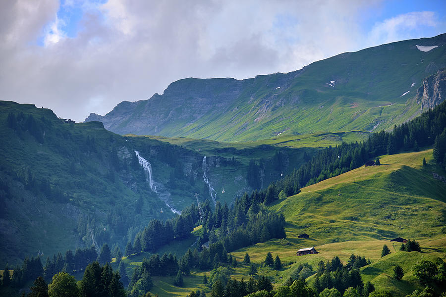 Grindelwald Valley. Alps. Switzerland Photograph by Guido ...