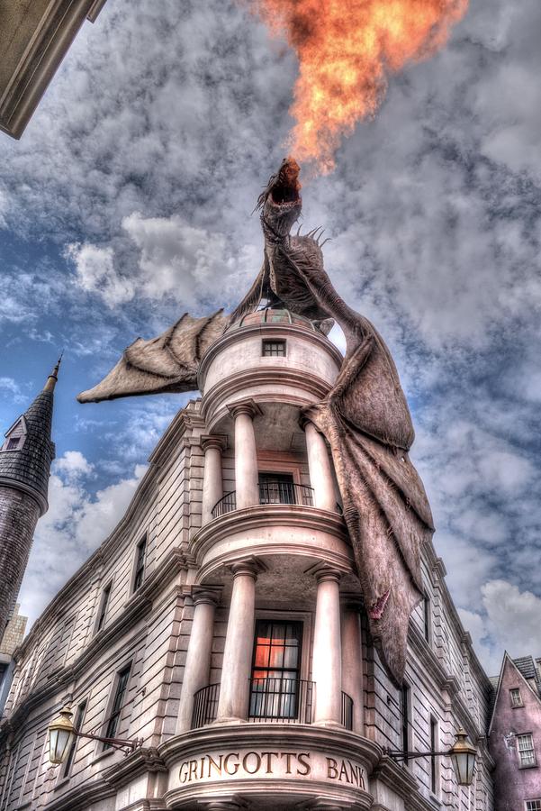 Harry Potter Photograph - Gringotts Bank by Randy Dyer