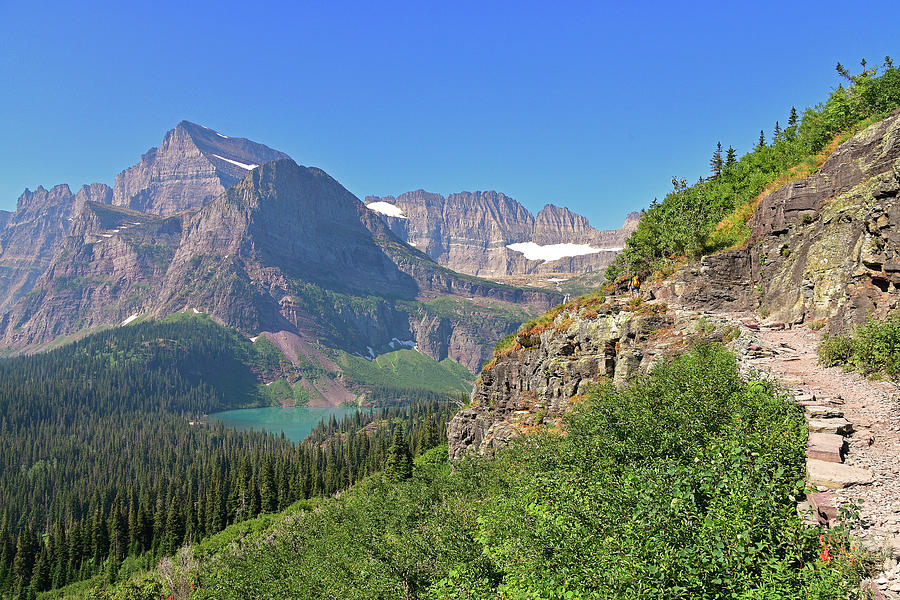 Grinnell Glacier Trail Photograph by Curt Remington | Fine Art America