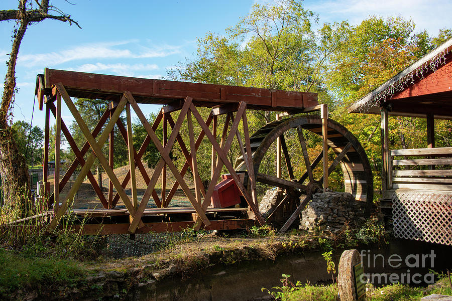 Grist Mill at Historic Clifton Mill Photograph by Bob Phillips