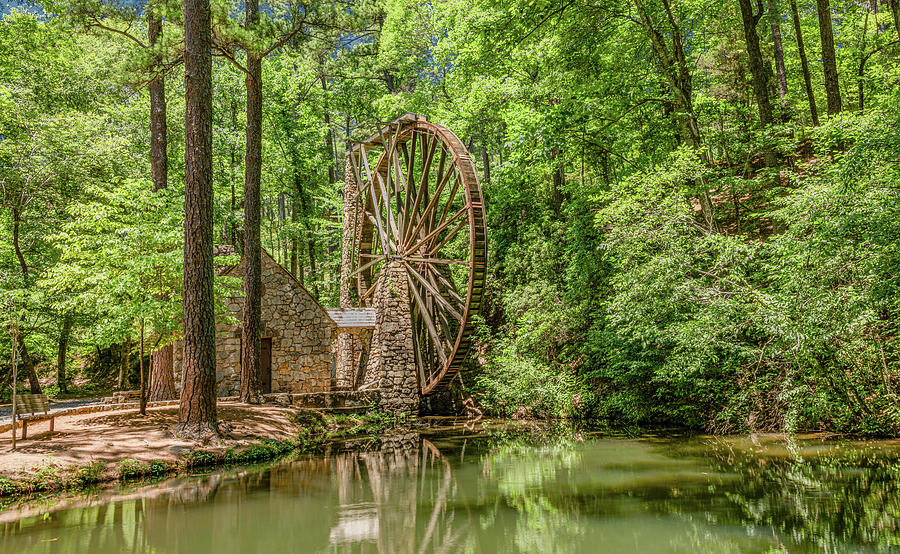 Grist Mill, Berry College Photograph by Marcy Wielfaert