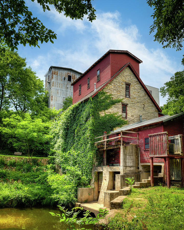 Grist Mill Photograph by James Barber