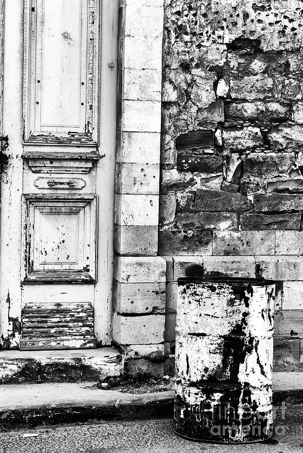 Architecture Photograph - Gritty Old Town Limassol by John Rizzuto