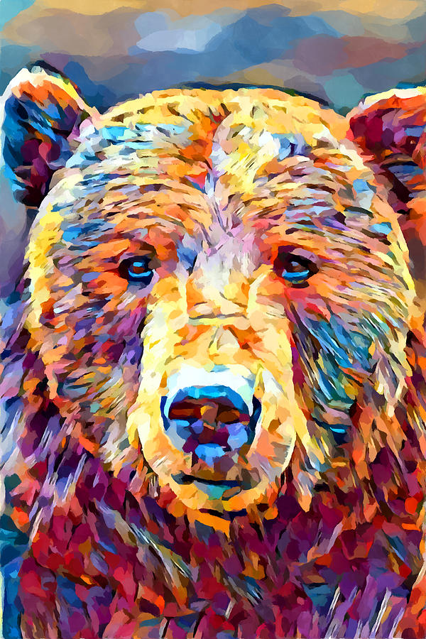 Grizzly Bear 2 Painting