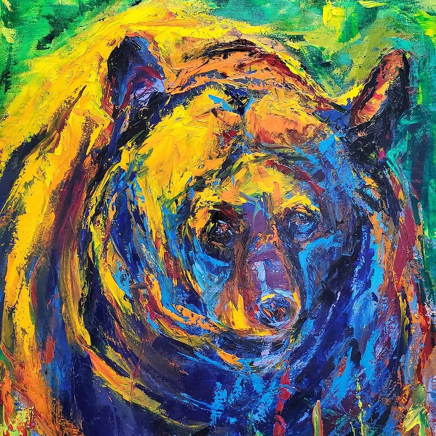 Grizzly bear Painting by Sun Sohovich - Fine Art America