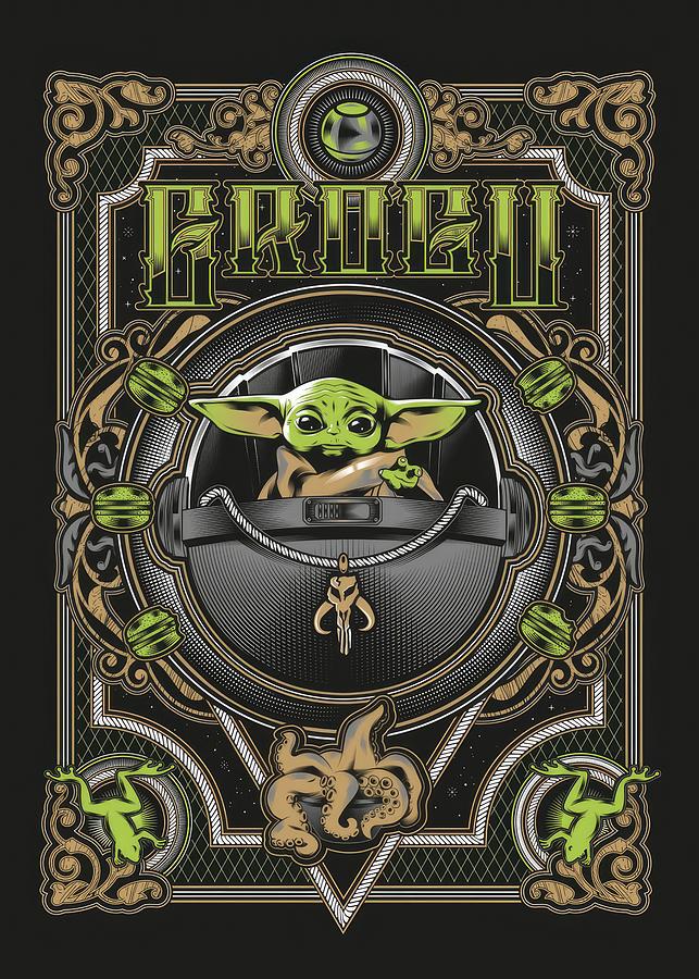 Grogu Badge Digital Art by Star Wars Unique - Fine Art America