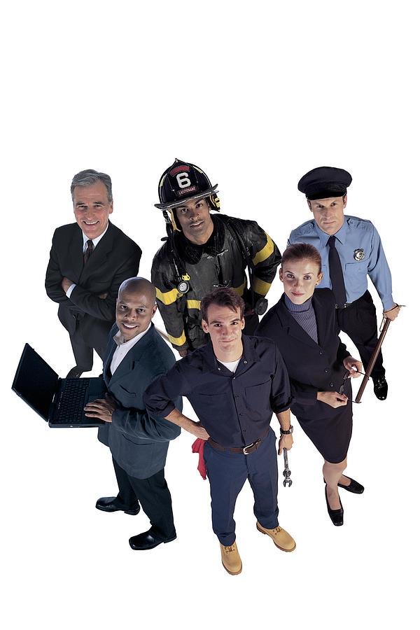 Group of professionals Photograph by Comstock Images