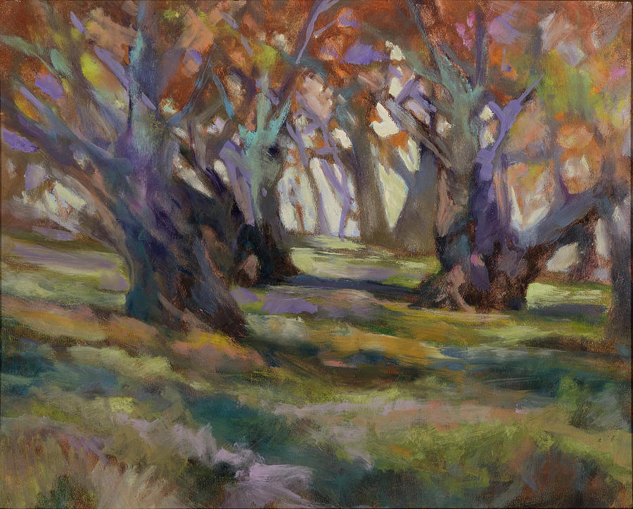 Grove Painting by Carol Klingel