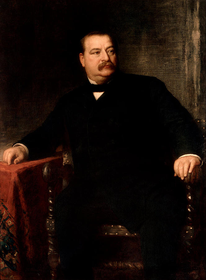 Grover Cleveland Photograph by Paul Fearn
