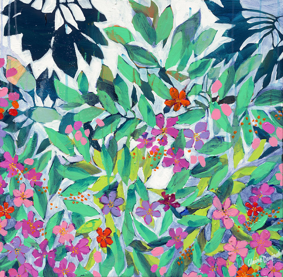 Growing In Painting by Claire Desjardins