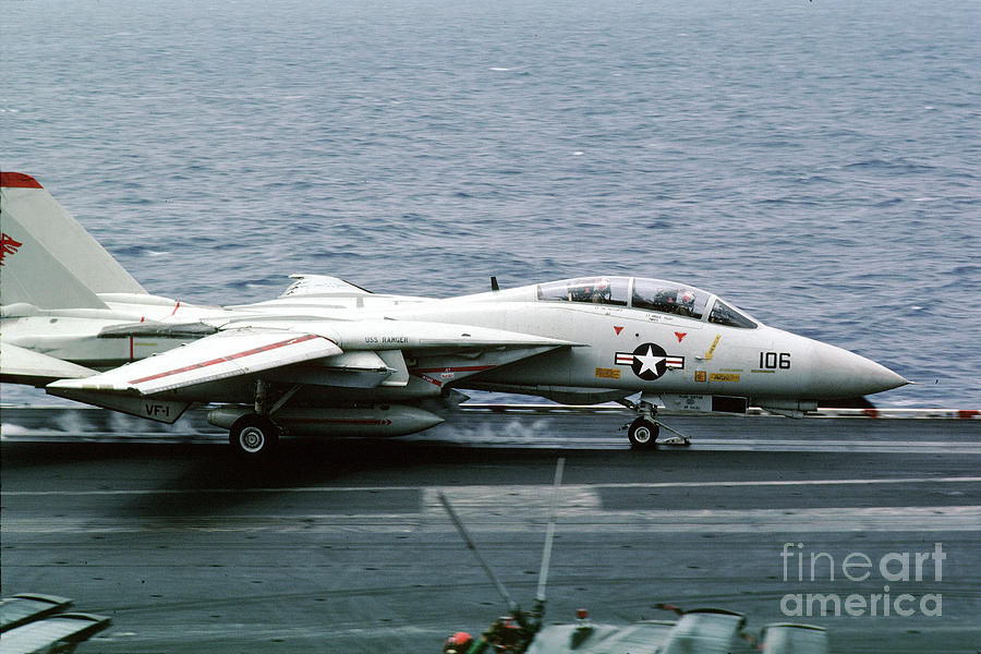 Grumman F-14 Tomcat Catapult Launch Photograph by Wernher Krutein - Pixels