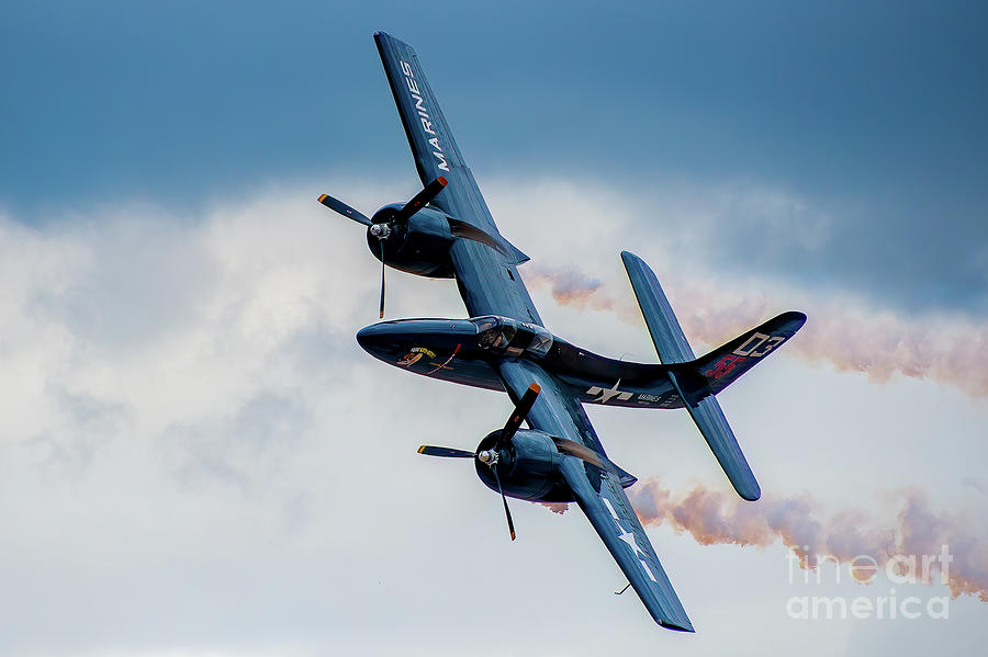 Grumman F7F Tigercat Photograph by Hank Taylor - Pixels