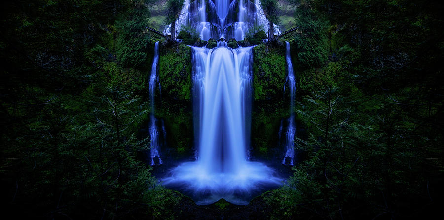 Grumpy Falls Digital Art by Pelo Blanco Photo