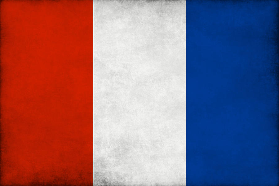 Grunge France Flag Mixed Media by Dan Sproul
