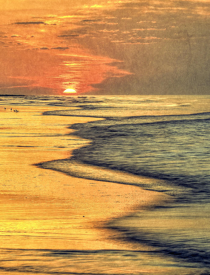 Grunge Ocean Sunrise by Dan Sproul Grunge Ocean Sunrise by Dan Sproul