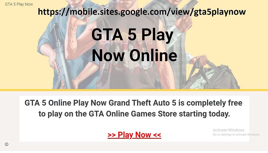 Gta 5 Play Now Online Photograph by Gta Online Play