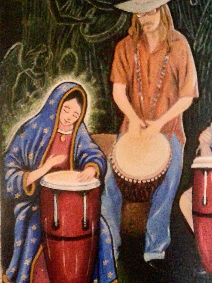 Guadalupe and Jopa Painting by James RODERICK