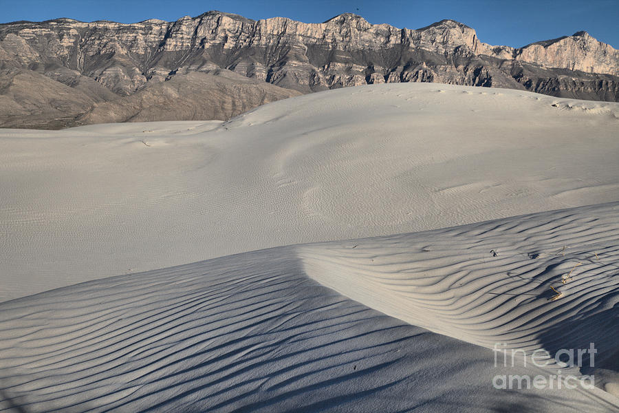 Guadalupe Mountains Ripples And Curves Photograph by Adam Jewell