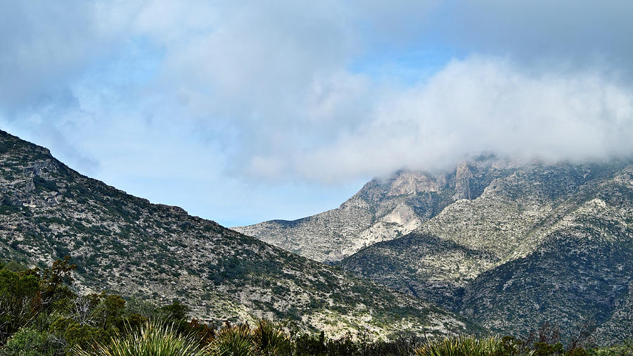 Guadalupe Mountains up close Photograph by George Taylor
