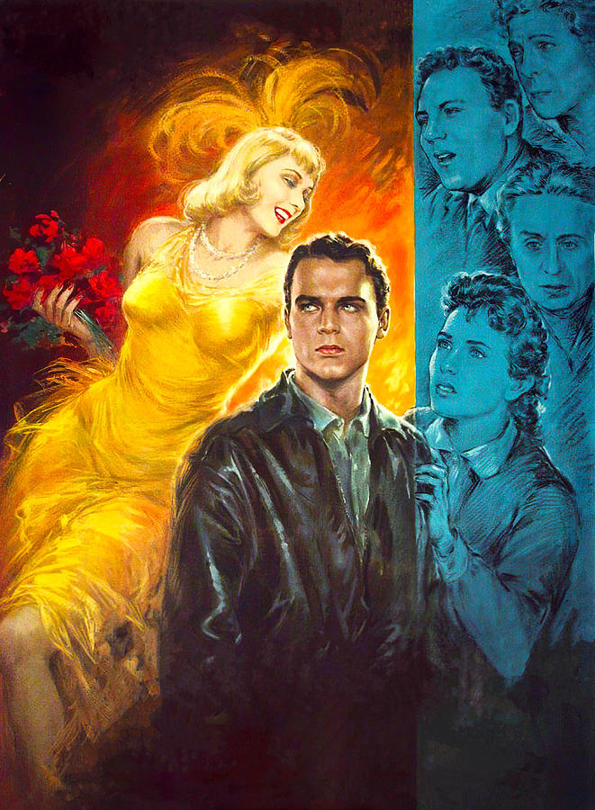 ''Guaglione'', 1957, movie poster painting by Anselmo Ballester