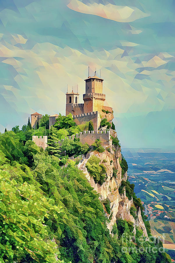 Guaita Fortress in San Marino