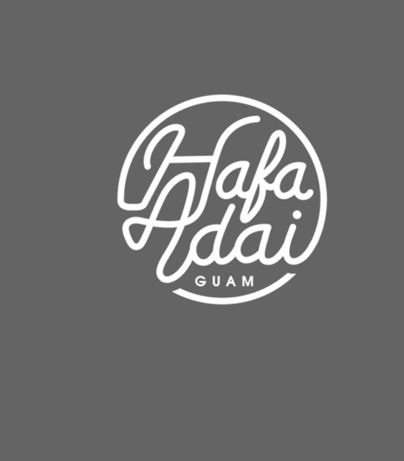 Guam Islander Hafa Adai Chamorro Front Back Print Digital Art by Violak ...