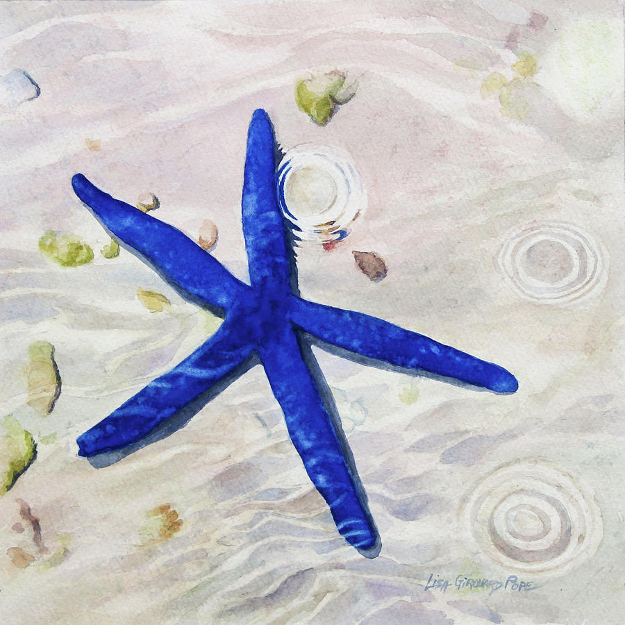 Guam Starfish Painting by Lisa Pope - Fine Art America