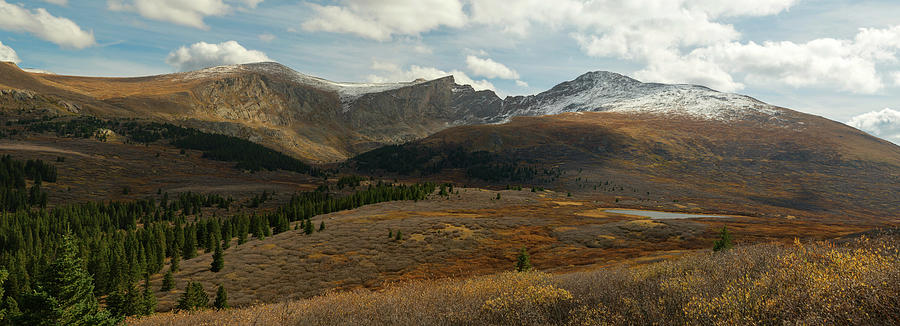 Guanella Pass Colorado Panoramic Photograph by James BO Insogna