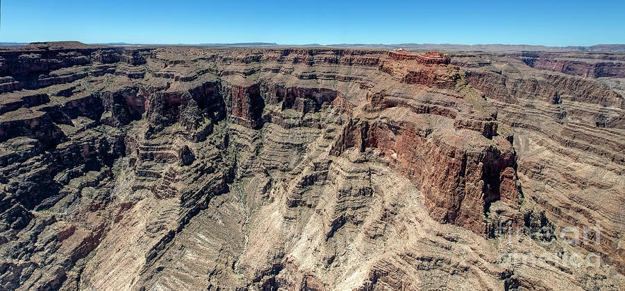 Guano Point in Grand Canyon National Park Aerial View  Photograph by David Oppenheimer