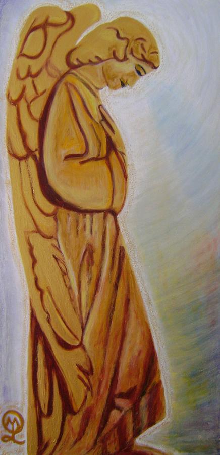 Guardian Angel II Painting by Therese Legere