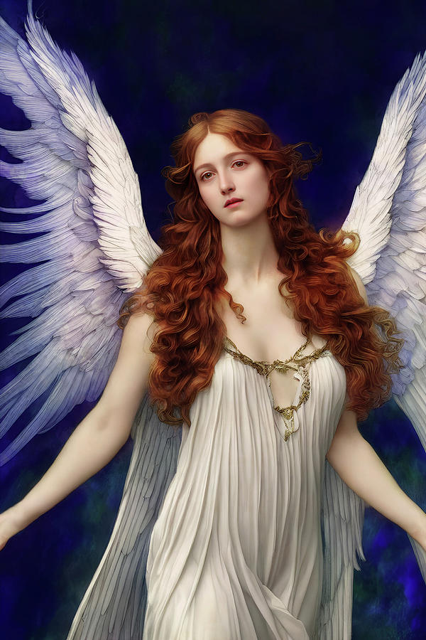 Guardian Angel of Compassion Digital Art by Peggy Collins