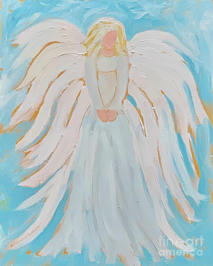 Guardian Angel Painting by Patsy Walton - Fine Art America